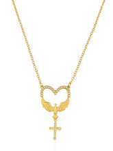 Carregar imagem no visualizador da galeria, https://febijus.bwimg.com.br/febijus/produtos/colar-folheado-a-ouro-18k-e-prata-espirito-santo-coracao-e-cruz-1768359711.0037.jpg