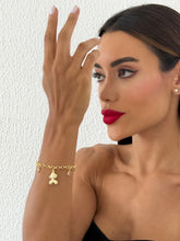 Carregar imagem no visualizador da galeria, https://febijus.bwimg.com.br/febijus/produtos/pulseira-folheada-a-ouro-18k-elos-redondos-pontos-de-luz-e-peixe-1766776151.8181.jpg