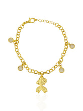 Carregar imagem no visualizador da galeria, https://febijus.bwimg.com.br/febijus/produtos/pulseira-folheada-a-ouro-18k-elos-redondos-pontos-de-luz-e-peixe-1766776151.9216.jpg