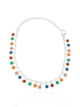 Carregar imagem no visualizador da galeria, https://febijus.bwimg.com.br/febijus/produtos/pulseira-folheada-a-prata-925-design-estrelas-coloridas-1762462916.6973.jpg