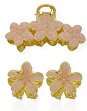 Carregar imagem no visualizador da galeria, Kit de Presilhas Resinadas Design Flores
