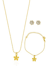 Carregar imagem no visualizador da galeria, https://febijus.bwimg.com.br/febijus/produtos/conjunto-infantil-colar-brinco-e-pulseira-folheado-a-ouro-18k-e-prata-flor-com-ponto-de-luz-1766170096.7754.jpg
